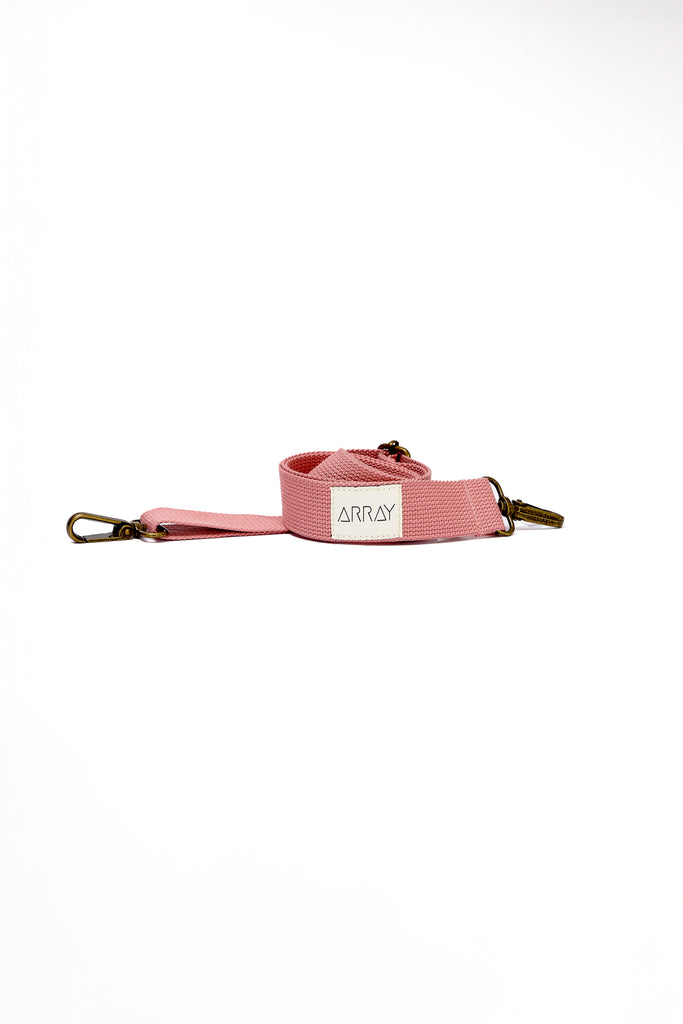 Paired with the pocket tote, the adjustable and detachable strap converts your bag to a crossbody style.