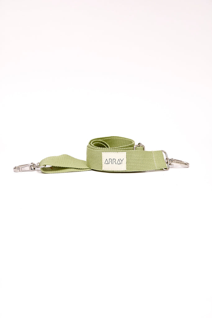 Paired with the pocket tote, the adjustable and detachable strap converts your bag to a crossbody style.