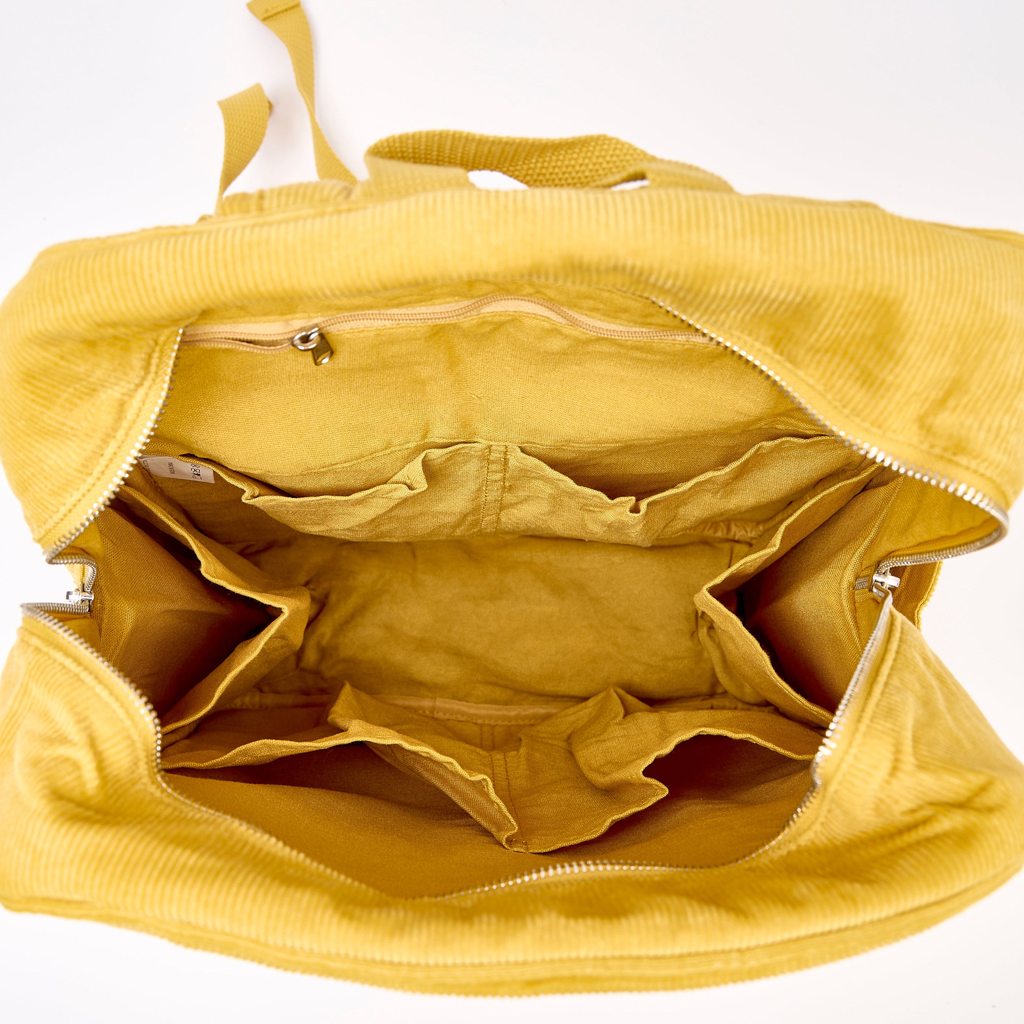 Pocket Backpack MUSTARD CORDUROY – Array