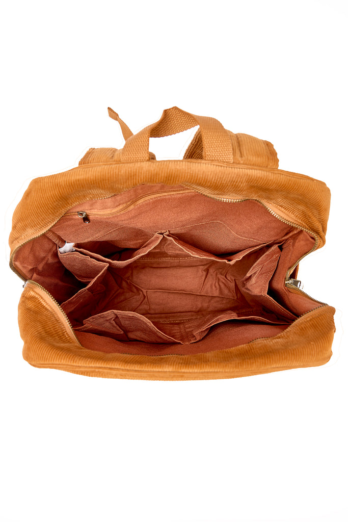 A backpack with plenty of pockets to help organise everything you need in a day. From baby bag to work bag, this versatile and casual style backpack will become your everyday essential.