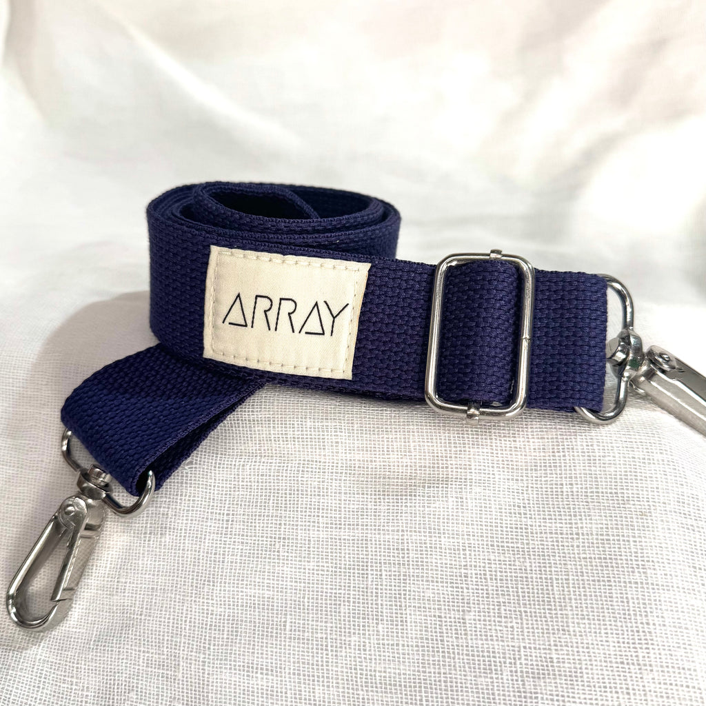 dark purple adjustable strap