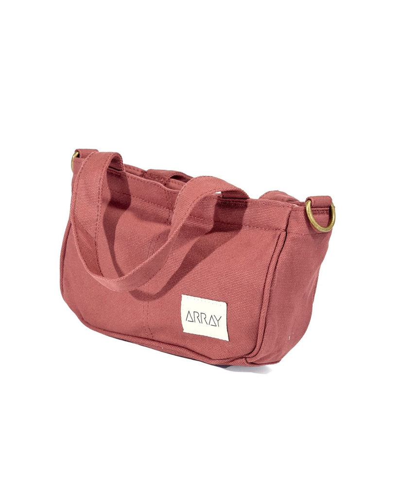 Small version of the bestselling totes, with six pockets.