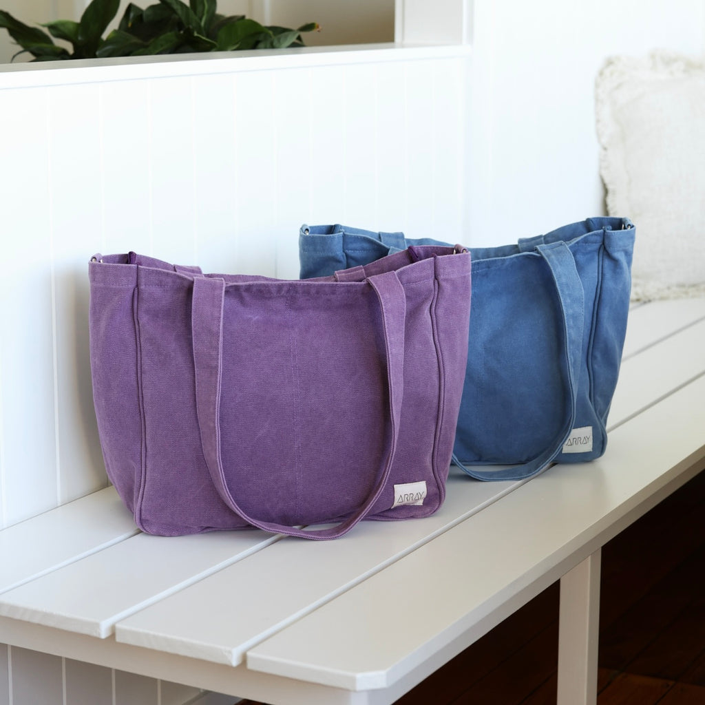 Array Bags Array - Tote bags with pockets to get you organised, simply!