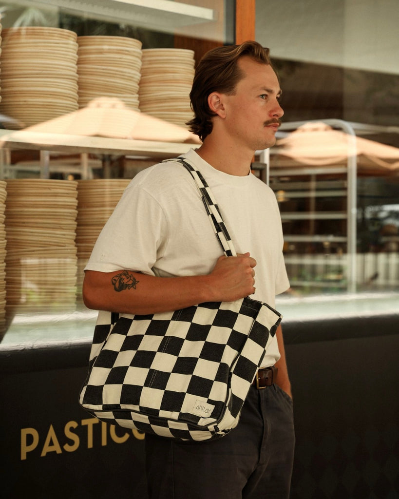 Array Bags Array - Tote bags with pockets to get you organised, simply!