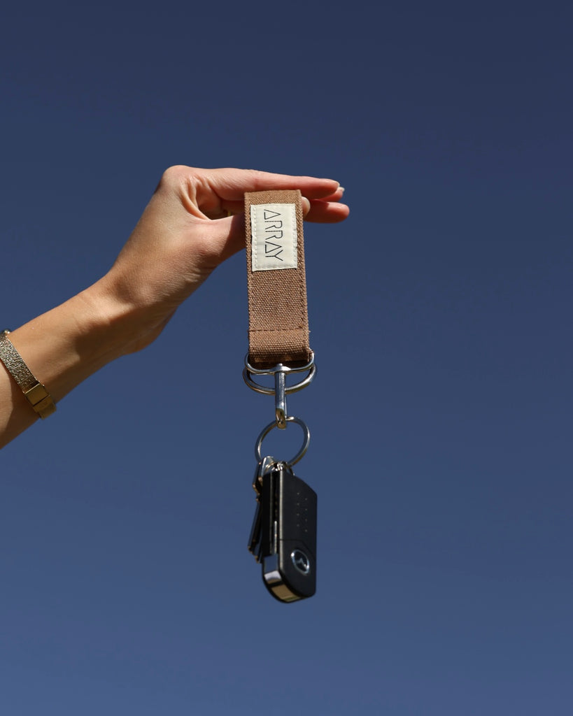 mocha keyring