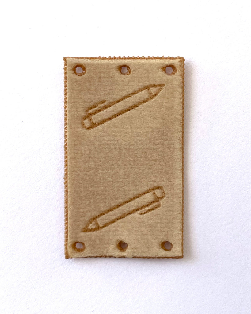 Sew on labels for your pockets – for a little extra help to organise and find all the things.