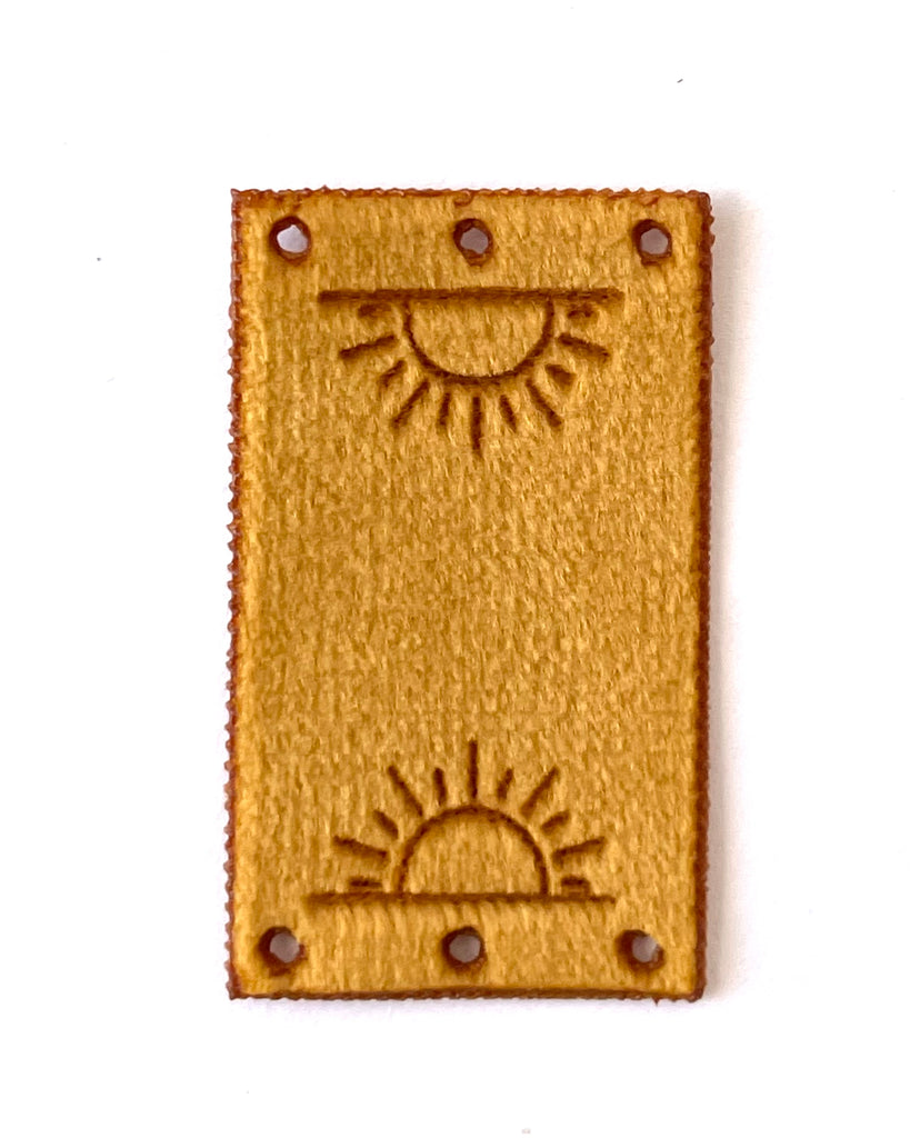 Sew on labels for your pockets – for a little extra help to organise and find all the things.
