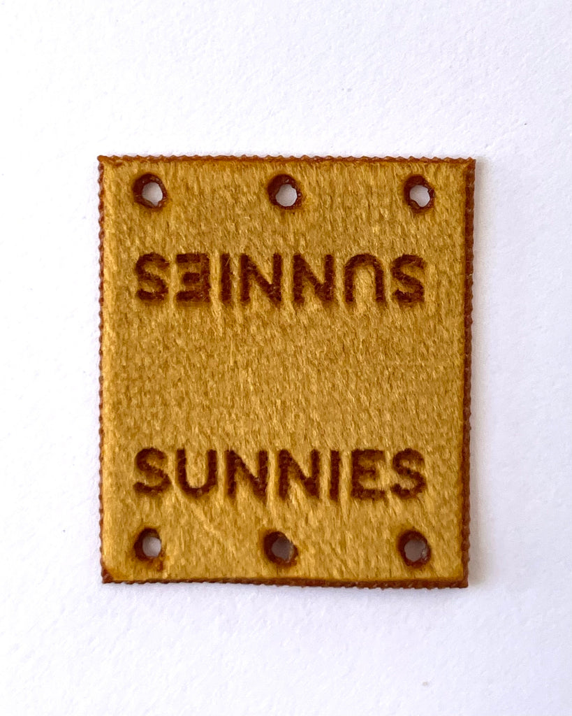 Sew on labels for your pockets – for a little extra help to organise and find all the things.