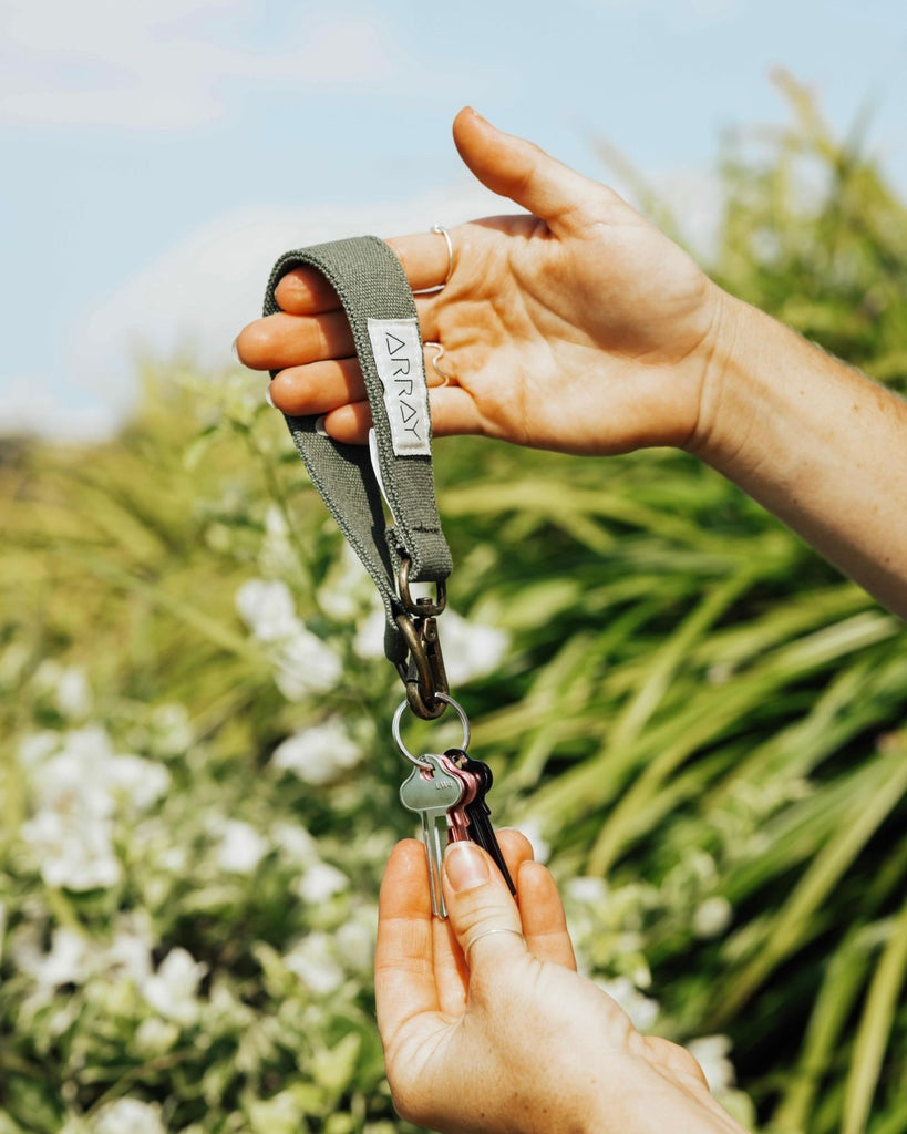 Simple, yet extremely handy keyring you didn’t know you needed. Make finding and carrying your keys easy with the ARRAY keyring.