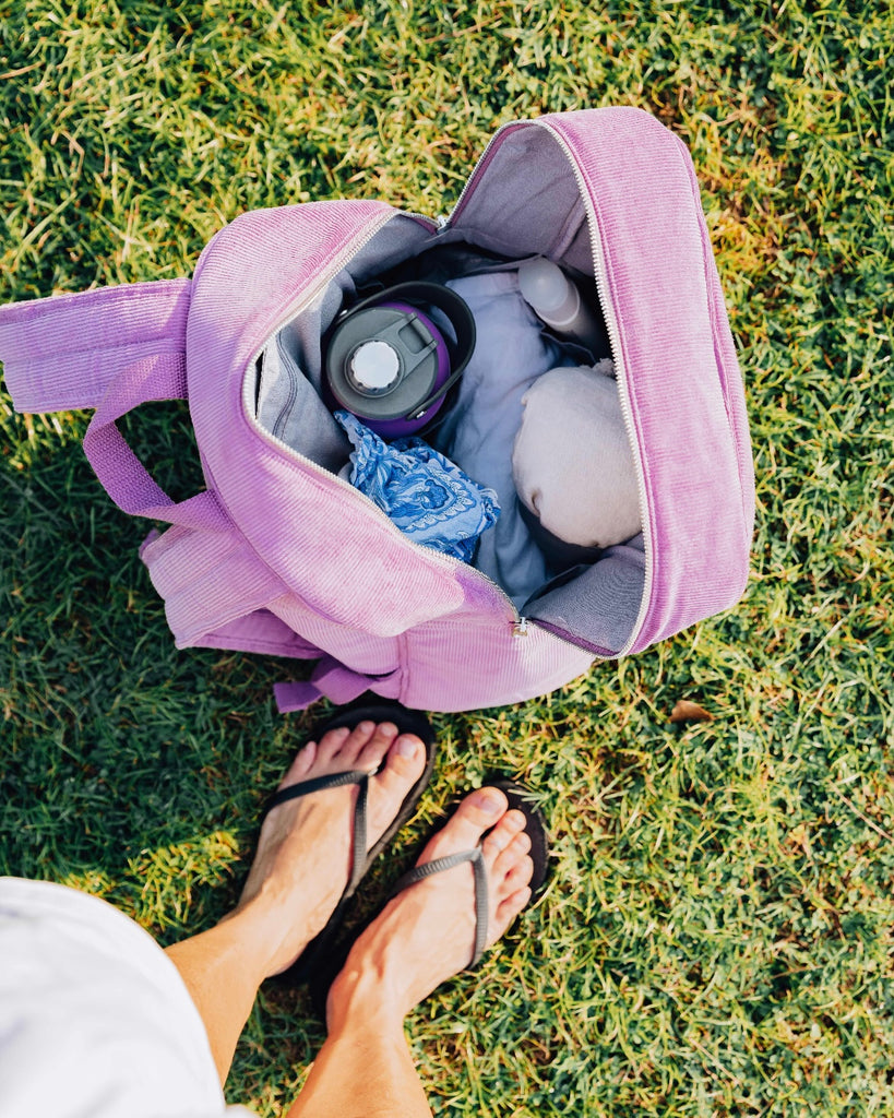 A backpack with plenty of pockets to help organise everything you need in a day. From baby bag to work bag, this versatile and casual style backpack will become your everyday essential.