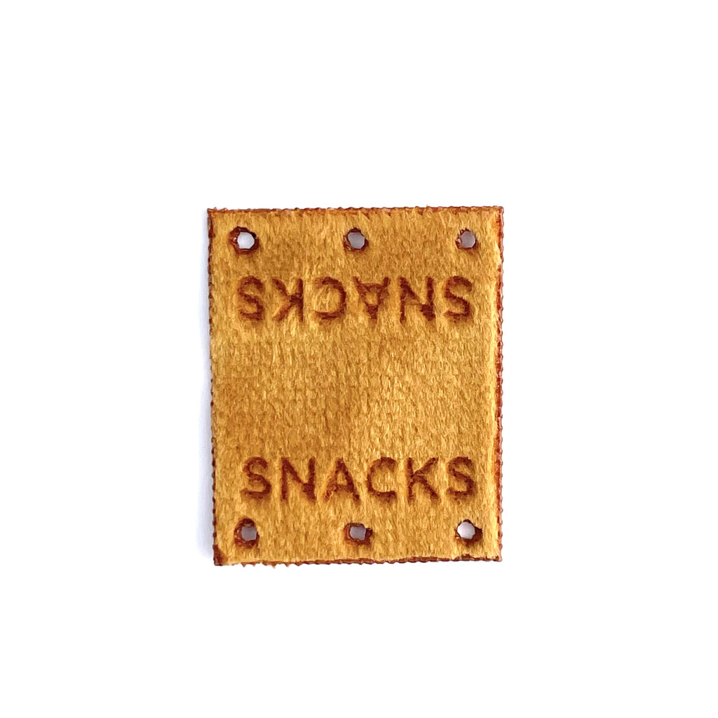 Sew on labels for your pockets – for a little extra help to organise and find all the things.