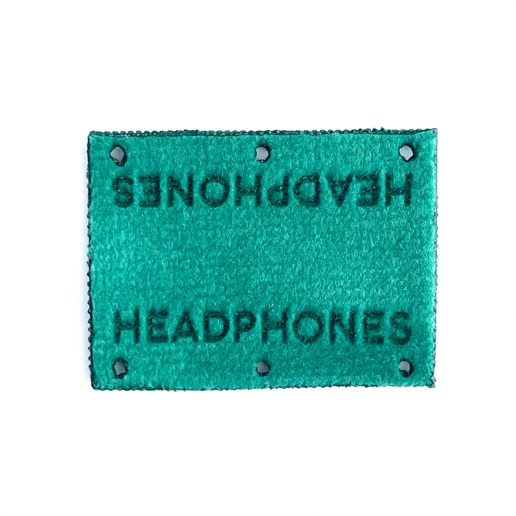 Sew on labels for your pockets – for a little extra help to organise and find all the things.