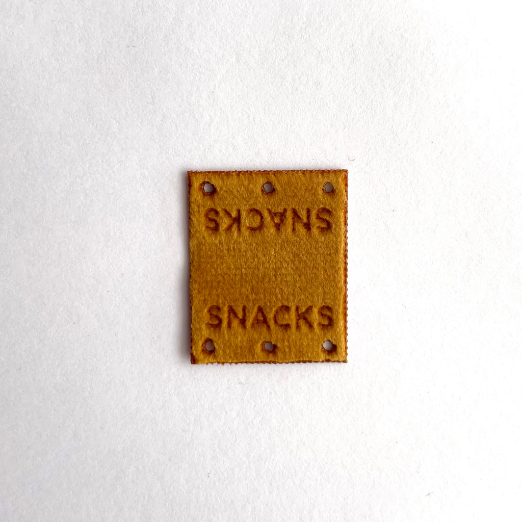 Sew on labels for your pockets – for a little extra help to organise and find all the things.